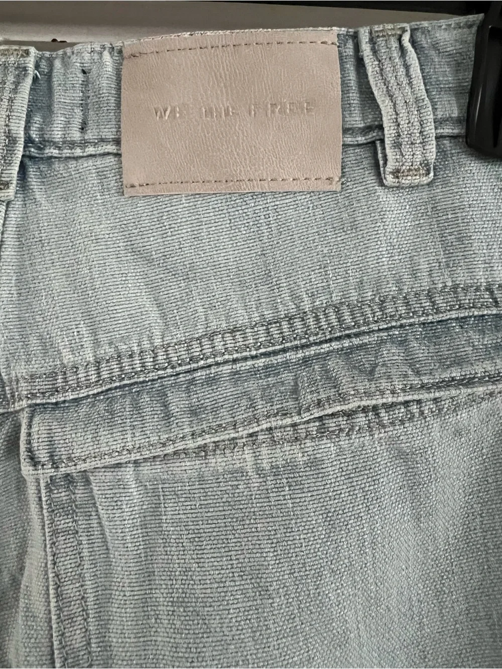 Free People We The Free Trailblazer Convertible Zip Jeans Size 24 NWT